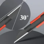 1Pcs 9mm Utility Knife Pocket Knife Box Cutter Retractable Blade for Office Home School Stationery Supplies Paper Craft Knives - Image 5