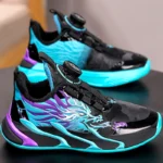 Children's Sports Shoes Cushioning Lightweight Fashion Walking Shoes Comfortable Wear-resistant Running Shoes for Kids Sneakers - Image 2