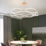 Modern Minimalist Restaurant Chandelier Nordic Luxury Living Room LED Ceiling Lamps Home Decor Designer Bedroom Hanging Lights - Image 2