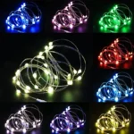 USB Copper Wire Lights Fairy Garland Lights LED String Lights Outdoor Waterproof String For Christmas Wedding Party Decorations - Image 2