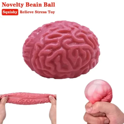 NEW Squishy Brain Stress Relief Toys Creative Quirky Simulation Brain Adult Children Improve Attention Sensory Intelligence Toys