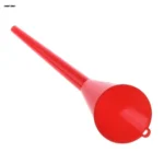 Multi-function Red/Yellow Motorcycle Car Long Mouth Funnel Engine Machine Funnel Fueling Funnel Gasoline Oil Diesel Additive - Image 4