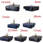 DIY Wall Clock Replacement Movement Parts Repair Quartz Time Hands Clock Motor 20mm Maximum Dial Thickness 31mm Shaft Length