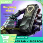 CUBOT Kingkong Mini 4 Rugged Phone Camping Light 4.7-Inch 90Hz Screen 16（6+10）GB+128GB Unisoc T616 4G 48MP Android Smartphone
