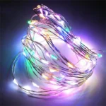 USB LED String Lights Copper Wire Fairy Warm White Garland Home Christmas Wedding Holiday Party Decoration - Image 6