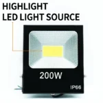 MOSLIGHTING 30W 50W 100W 150W 200W AC180-265V LED Outdoor Wall Lamp Floodlight High Power LED Outdoor Spotlight Garden Lighting - Image 3