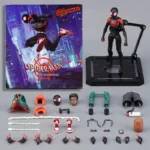 Sv Action Miles Morales Action Figure Collection Sentinel Marvel Spiderman Spider-Man Into the Spider Verse Figures Model Toys - Image 6