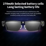 LIGE Smart Glasses Photography Video AI Intelligent Translation Smart Sunglasses Bluetooth Call Music Eyeglasses For Android iOS - Image 5