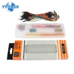 MB-102 Breadboard 400 830 Point Solderless PCB Bread Board Jumper Wire Cable Test Develop DIY for Arduino Kit - Image 4
