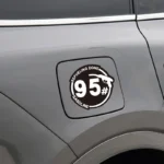 JDM Fuel Cap Decal Refueling Reminder Sticker Reflective Warning Label 92 Racing 95 Gasoline Car Fuel Alert Sticker - Image 3