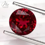 Lab Grown Ruby Round Shape 3-9mm Pigeon Blood Red Color Loose Gems With AGL Certificate Top Quality Stone for Diy Jewelry Making - Image 2