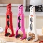 3in1 Anti Scalding Clip Silicone Handle Heat-Resistant Anti-hot Bowl Plate Clips Non-Slip Creative Dish Lifter Clamp
