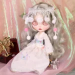 White Swan ICY DBS Blyth Doll Carving Lips Matte Face 1/6 BJD Azone S Anime Girl - Image 3