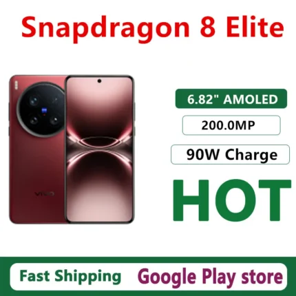 China Version VIVO X200 Ultra Original Snapdragon 8 Elite 6.82Inch AMOLED 50MP 6000mAh 90W SuperVOOC 40W Wireless Charge NFC