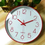 Luminous Wall Clock Large Dial Wall Hanging Clock Travel Time Accuracy Travel Time Accuracy for School Decoration Bedroom