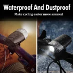 BIKEONO 1000LM Bike Light Front Lamp USB Rechargeable T6 LED Bicycle MTB Light Waterproof Headlight Bike flashlight Accessories - Image 3