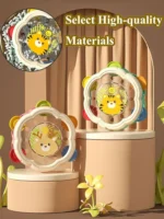 2 size Baby Musical Instruments Drum Montessori Toy 6 12 Months Rattles for Toddlers Interactive Music Educational Children Toys - Image 3