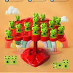 Math Toy Balancing Board Puzzle For Kids Frog Balance Tree Educational Parent-child Interaction Tabletop Game Toys - Image 4