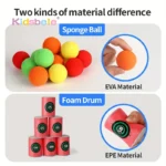 Foam Ball Shooting Toy Bow – Safe Archery Blaster with Soft Balls & Target Cans for Kids Outdoor Indoor Play - Image 5