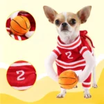 Halloween Basketball Pet Costumes Adjustable Fun Party Puppy Apparel Sport Player Cosplay Clothes For Small Dogs Cats Chihuahua