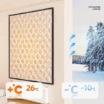 Windproof Cold Proof Blackout Curtains Winter Bedroom Insulation Film Sealed Window Screen Light Blocking Insulated Shading Warm - Image 3