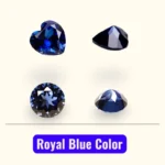 M-Lab Grown Sapphire Royal Blue Color Multiple Cuts Available Gems For Jewelry Setting&Custom Design Certificate Selectable