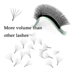 5D W Eyelash CIlios 5D Individual Cluter Lash BUnches 3W 4W 6W Russia Premade Volume Eyelashes 8D Ready made Lash fans Drop Ship - Image 6
