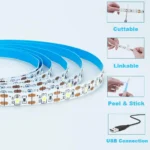DC 5V USB LED Strips 2835 White Warm White LED Strip Light TV Background Lighting Tape Home Decor Lamp 1- 5m LED String Light - Image 3