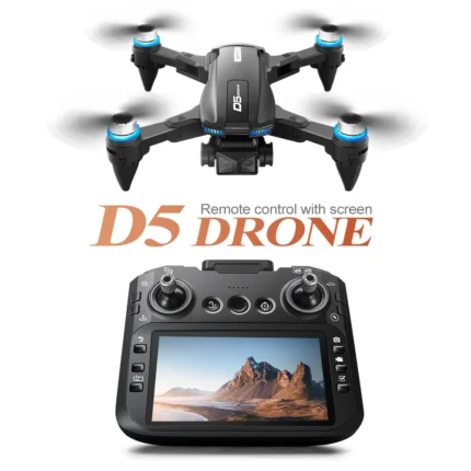 New D5 Drone 4k Professional HD Dual Camera Photography Intelligent Obstacle Avoidance Brushless Power 5G WIFI GPS Return