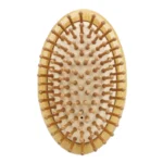 1 Pc Portable Eco-Friendly Bamboo Hair Comb Wooden Round Hair Brush Scalp Massager Anti-Static Hairbrush for Women Men and Kids - Image 6