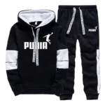Hot Sales Mens Tracksuit Print Casual Sweatshirts Sportswear Single Piece Hoodie Pants Outdoors Gym Sports Jogging Mens Clothing