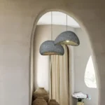 2025 New Model Wabi Sabi Pendant Lamp Living Room Dining Table Bedroom LED Ceiling Chandelier Light Home Decor E27 Hanging Lamp - Image 4