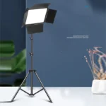 10" Selfie Light, Square Light with Tripod Stand LED Dimmable Desktop Beauty Selfie Light for YouTube Video,Live Stream,Makeup - Image 2