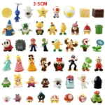 18/48pcs Super Mario Bros Anime Action Figure Toys Set PVC Model Dolls With Storage Bag Gift Toys For Children - Image 2