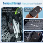 High speed external hard drive 2TB USB 3.1 interface shockproof and portable, suitable for fast data transfer in laptops/PCs/Mac - Image 5