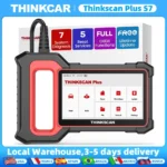 Thinkscan Plus S7 OBD2 Scanner Car Diagnostic Scanner for Engine ABS Transmission AC BCM IC Airbag Code Reader Auto Scan Tools
