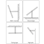 LED Flood Light Spotlight 100W 150W 200W Outdoor Lighting 6500K Waterproof Garage Gym Street Gate Wall Lamps Floodlights AC220V - Image 5