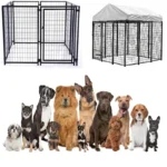 Hot Sales Heavy Duty Dog Playpen Outdoor Dog Kennel Dog Cage Pet House Galvanized Steel Fence - Image 5