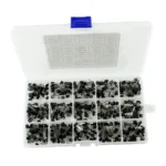 600pcs Transistor Kit A1015 C1815 C945 S8050 S8850 2N2222 2N3904 2N3906 2N5401 2N5551 PNP NPN S9012-S9015 S9018 15 Kinds - Image 2