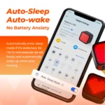 Magene L308 Smart Taillight for Bike Highly Customizable Intelligent Expression Bluetooth Lightweight BicycleTailLight 96COB LED - Image 3