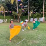 Kid Adult Granny Pants Yard Game Marker Cones Games Field Family Reunion Giant Outdoor Ball Sensory Tossing Game Toys Set - Image 3