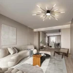 Living room dining room LED pendant light, modern creative lighting, home decoration lighting, bedroom study spiral ceiling ligh - Image 4