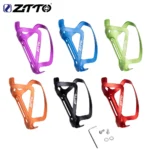 ZTTO New 6 colors MTB Road Bike Bottle Cage Ultralight CNC Aluminum Alloy Holder Water Bottle Holder for Mountain Road Bicycle