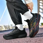 New men's and women's shock-absorbing running shoes and breathable casual sports shoes, suitable for outdoor sports. - Image 4