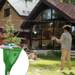 Granny Pants Party Rush Yard Game The Ultimate Backyard Party Game Funny Games Parent Child Pitching Game Props Toys with balls - Image 4