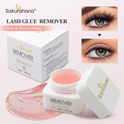 SAKURAHANA Eyelash Glue Remover Remover Gel Cream Korea Professional No Stimulation Remover Makeup Lash Glue Remover Cream
