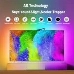 EISSLOLY APP Control Colorful Light Strips, LED Gaming TV, Smart Backlight, Suitable for TV Living Room Atmosphere Decoration - Image 2