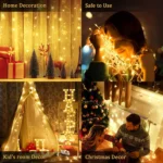 10M 20M 50M 100M Christmas Garland Lights Led String Fairy Light Festoon Lamp Outdoor Decorative Lighting for Wedding Party - Image 4
