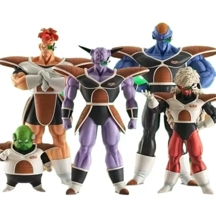 Dragon Ball Z Ginyu Force Action Figures Set - Collectible PVC Models Jeice Guldo Burter Anime Doll Toys for Fans