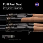 PURELURE DANCE S822H ML H Spinning Rod For Bass High Carbon Long Throwing Fishing Rod In FUJI Accessories, Plus Spinning Reel - Image 4